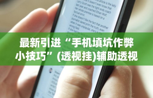 最新引进“手机填坑作弊小技巧”(透视挂)辅助透视教程