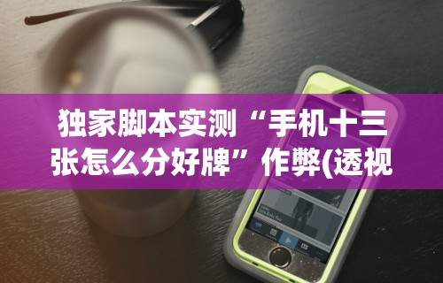 独家脚本实测“手机十三张怎么分好牌”作弊(透视)透视辅助