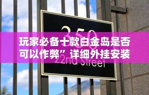 玩家必备十款白金岛是否可以作弊	”详细外挂安装步骤