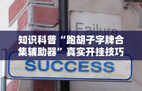 知识科普“跑胡子字牌合集辅助器”真实开挂技巧分享