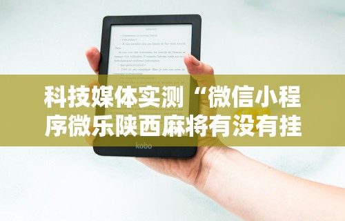 科技媒体实测“微信小程序微乐陕西麻将有没有挂”详细辅助教程分享