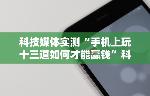 科技媒体实测“手机上玩十三道如何才能赢钱”科技辅助神器手机版