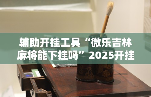 辅助开挂工具“微乐吉林麻将能下挂吗”2025开挂教程步骤