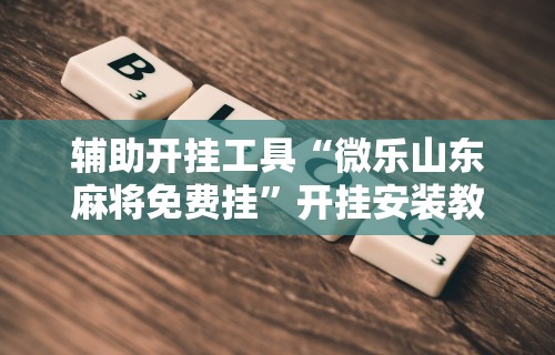 辅助开挂工具“微乐山东麻将免费挂”开挂安装教程