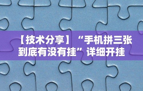 【玩家必看】“微乐贵阳麻将怎么开挂”开挂辅助教程