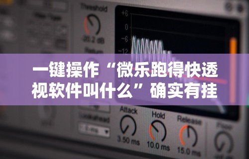 一键操作“微乐跑得快透视软件叫什么	”确实有挂