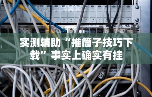 实测辅助“推筒子技巧下载”事实上确实有挂