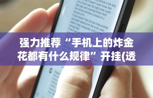 3分钟教程“微乐北京麻将有什么规律(透视挂真的假的)