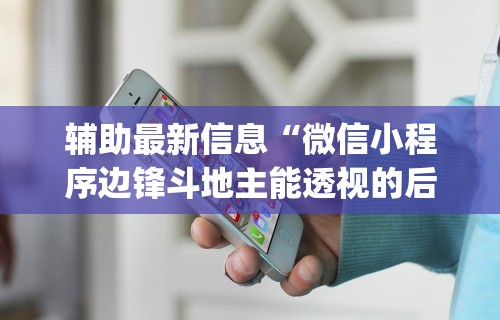 辅助最新信息“微信小程序边锋斗地主能透视的后果”(透视)其实确实有挂