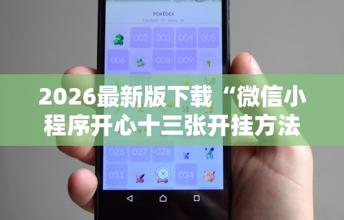 2026最新版下载“微信小程序开心十三张开挂方法”掌握辅助功能必胜规则
