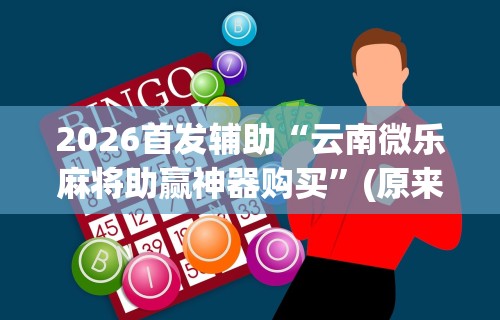 2026首发辅助“云南微乐麻将助赢神器购买	”(原来确实是有挂)