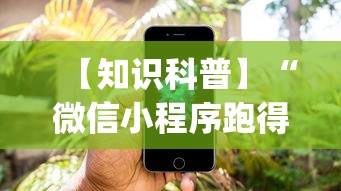 【知识科普】“微信小程序跑得快为什么都是输”(确实有挂)