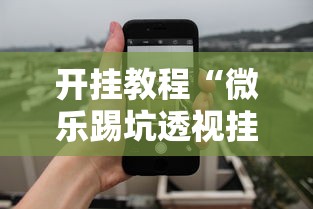 开挂教程“微乐踢坑透视挂下载”科技辅助神器手机版